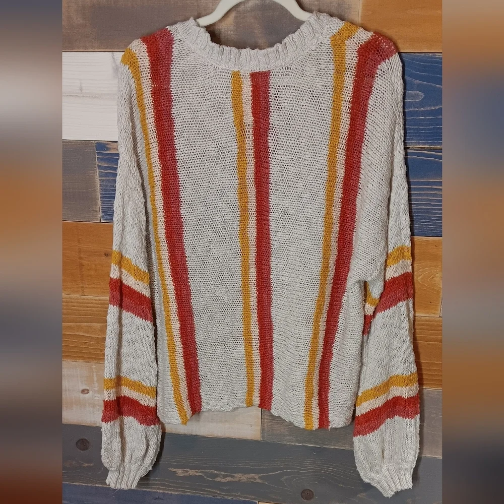 Rip Curl Sweater L Cream Bohemian